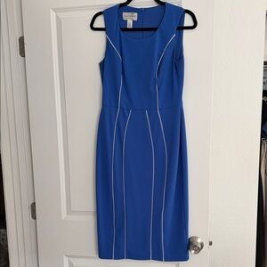 Donna Morgan Blue Sheath Dress (from RTR)